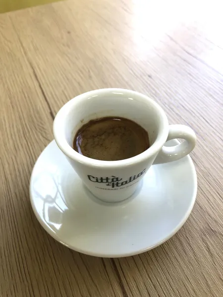 Espresso (double)  - Japanese dish at Iyasaka Cafe