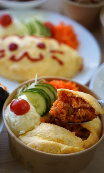 Omu-Rice Chicken